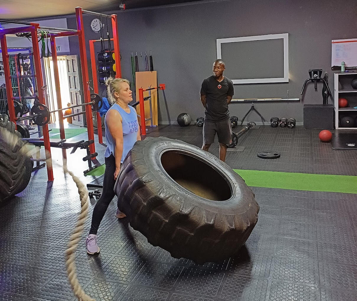 Women at CoreOne gym mulbarton in Johannesburg South.